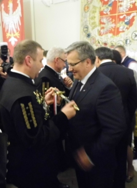 Prezydenckie Święto Górnika  3 grudnia 2013r.