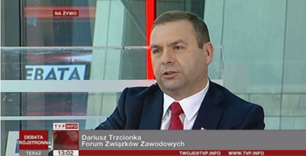 DEBATA TRÓJSTRONNA W TVP INFO