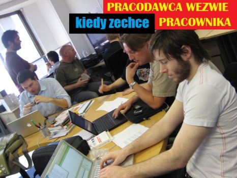 Pracodawca wezwie pracownika kiedy zechce