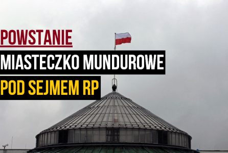 MIASTECZKO MUNDUROWE POD SEJMEM RP