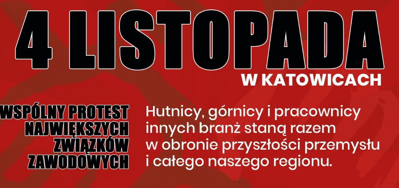 Demonstracja MKPS w Katowicach