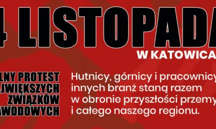 Demonstracja MKPS w Katowicach
