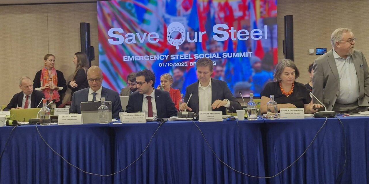 Nadzwyczajny Szczyt Społeczny w sprawie Stali w Brukseli
