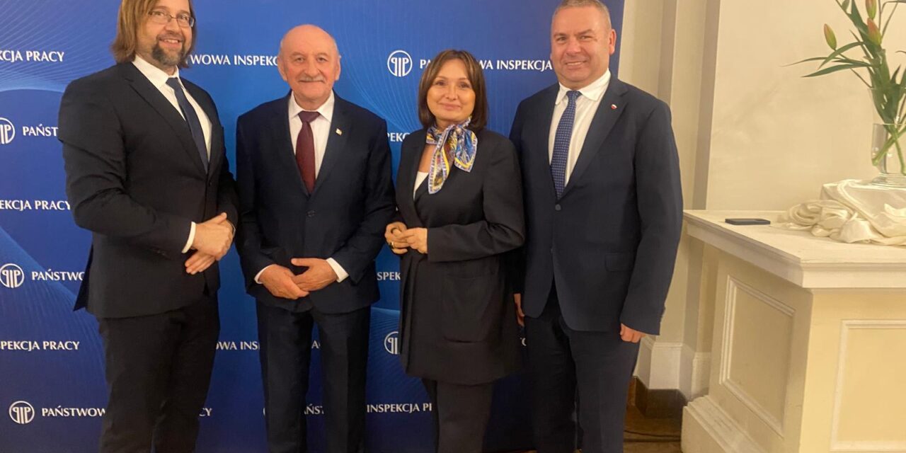 Józef RYL laureatem Nagrody Głównego Inspektora Pracy im. Haliny Krahelskiej